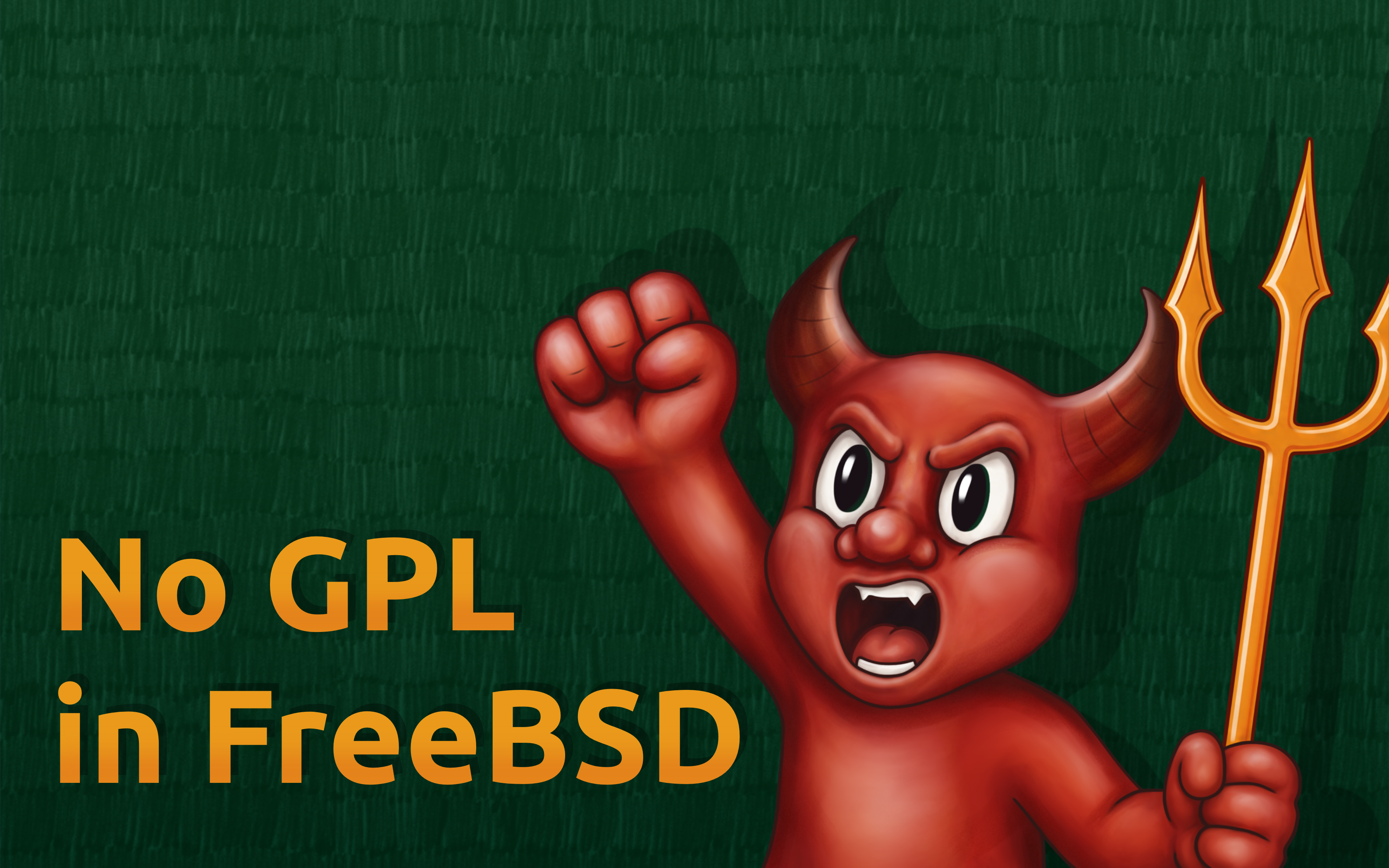 No GPL in FreeBSD